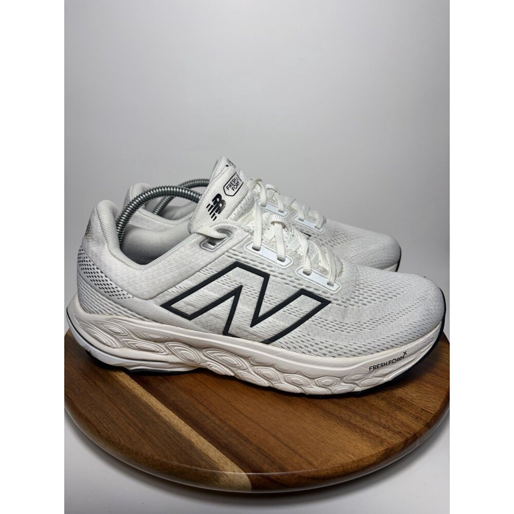 New Balance 860 v14 White Black M860W14 Men’s Running Shoes Size 9.5 D